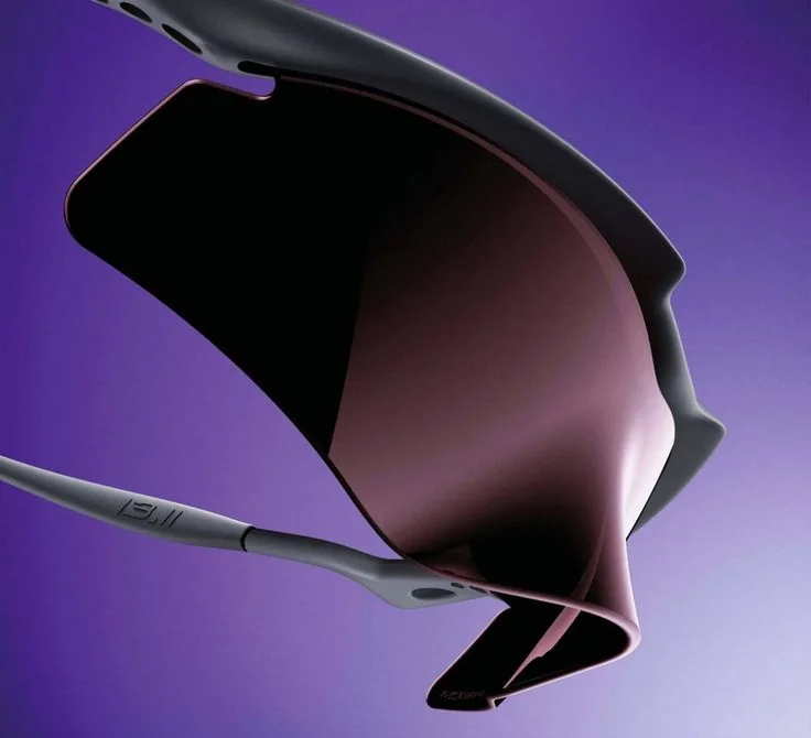 Purple sculptural object